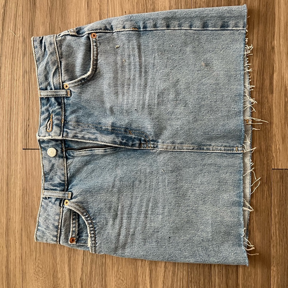 Topshop Denim Skirt